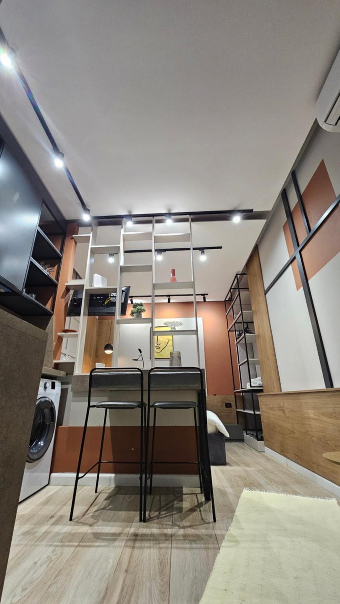 Tam Serviced Studio Apartments Next To Blloku Tirana Kültér fotó