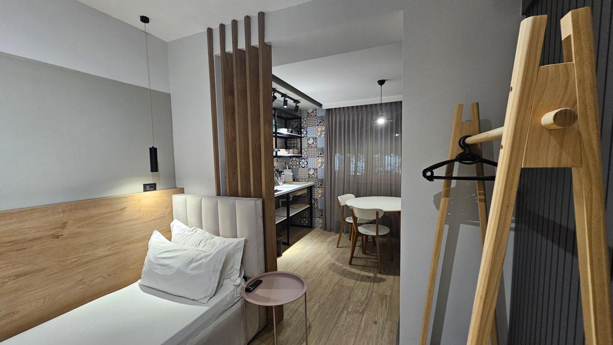 Tam Serviced Studio Apartments Next To Blloku Tirana Kültér fotó